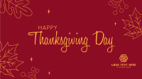 Beautiful Thanksgiving Zoom Background Image Preview