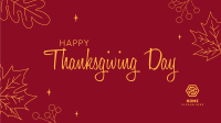 Beautiful Thanksgiving Zoom Background Image Preview