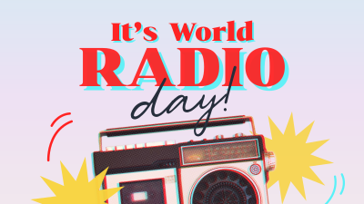 Retro World Radio Facebook event cover Image Preview