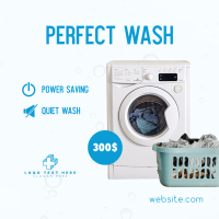 Washing Machine Features Instagram post Image Preview