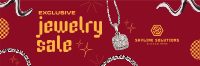 Y2k Jewelry Sale Twitter Header Image Preview