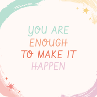 Brush Positive Quote Instagram post Image Preview