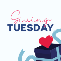 Giving Tuesday Donation Box Instagram post Image Preview