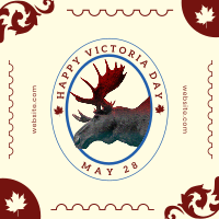 Moose Stamp Linkedin Post Design