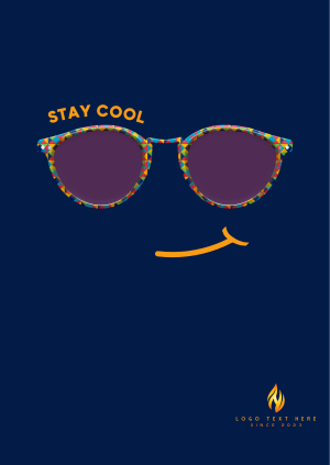 Stay Cool Glasses Poster Image Preview