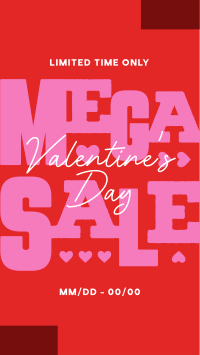 Valentine's Mega Sale Instagram Reel Image Preview