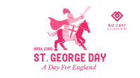 A Day for England Facebook Event Cover Image Preview