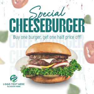 Special Cheeseburger Deal Instagram post Image Preview