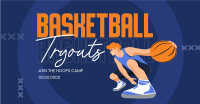 Basketball Tryouts Facebook ad Image Preview