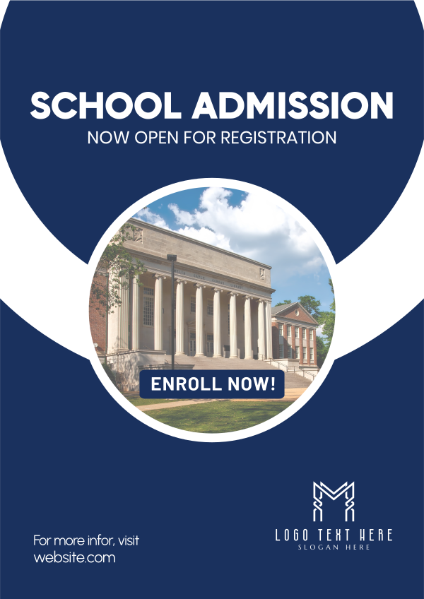 Admission Ongoing Flyer Design Image Preview