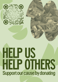 Simple Fundraising Poster Preview