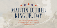 Martin Luther Day Twitter Post Design