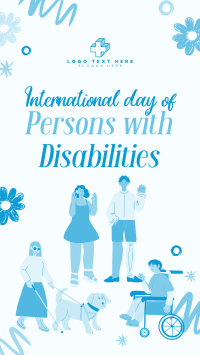 Persons with Disability Day Facebook Story Design