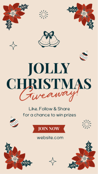 Jolly Christmas Giveaway Facebook story Image Preview