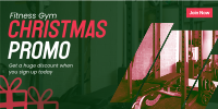 Christmas Gym Promo Twitter post Image Preview
