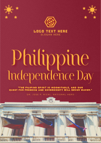 Vintage Philippine Independence Day Flyer Image Preview