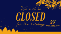 Closed for the Holidays Facebook event cover Image Preview