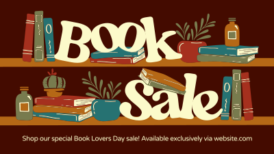 Books in Shelves Facebook event cover Image Preview