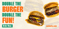 Burger Day Promo Twitter Post Image Preview