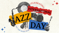 Retro Jazz Day Animation Image Preview