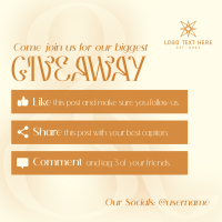 Wispy Vibrant Giveaway Instagram post Image Preview