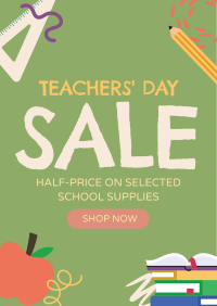 Favorite Teacher Sale Poster Image Preview