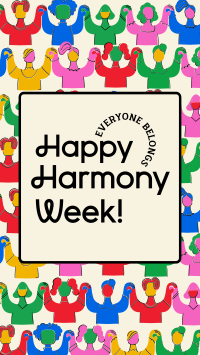 Harmony People Week Instagram reel Image Preview