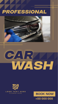 Professional Car Wash Services Video Image Preview