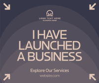 Geometric New Business Facebook Post Preview