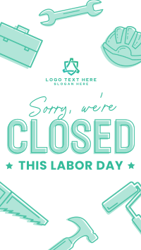 Closed for Labor Day Instagram reel Image Preview