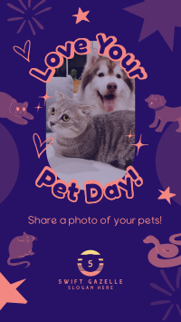 Share your Pet's Photo TikTok Video Image Preview