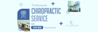 Chiropractic Service Twitter Header Design