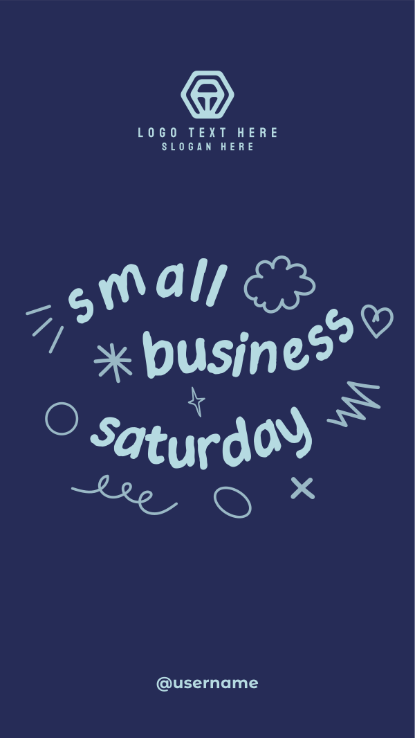 Small Business Saturday Facebook Story Design