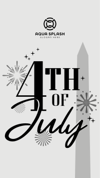 4th of July Text TikTok Video Image Preview