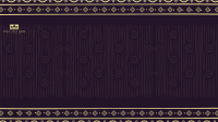 African Tribe Pattern Zoom Background Design
