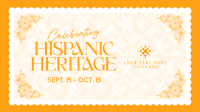 Floral Hispanic Heritage Animation Preview