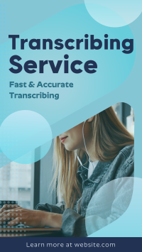Fast Transcribing Service Instagram Reel Preview