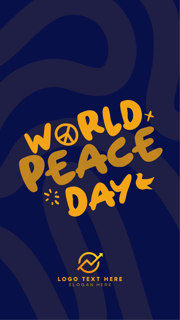 Peace Day Quirks Instagram Story Design Image Preview