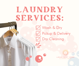 Laundry Services List Facebook post Image Preview
