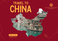 Explore China Postcard Image Preview