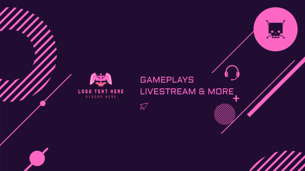 Game On YouTube Banner Design Image Preview