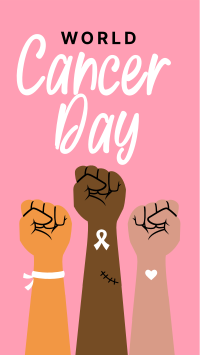 Cancer Advocates Facebook Story Design