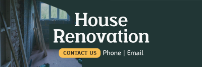 Simple Home Renovation Twitter header (cover) Image Preview