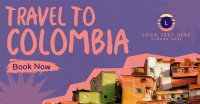 Travel to Colombia Paper Cutouts Facebook ad Image Preview