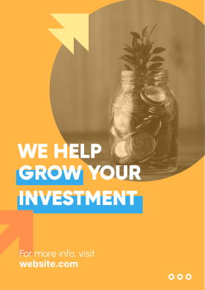 Grow your investment Poster Image Preview