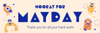 Hooray May Day Twitter Header Image Preview