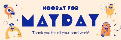 Hooray May Day Twitter header (cover) Image Preview