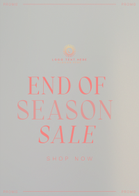 End of Season Aesthetic Flyer Image Preview