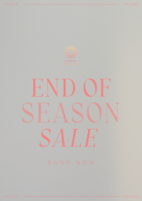 End of Season Aesthetic Flyer Image Preview