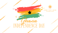 Happy Ghana Day Facebook Event Cover Design